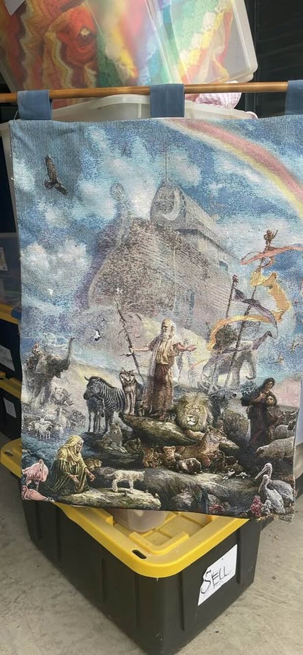 Noah's Ark Woven Wall Hanging tapestry